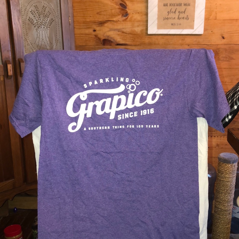 Purple Grapico tshirt.